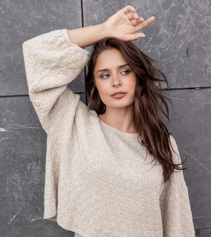 Lana Grossa PULL TOP DOWN Cashmere 16 fine