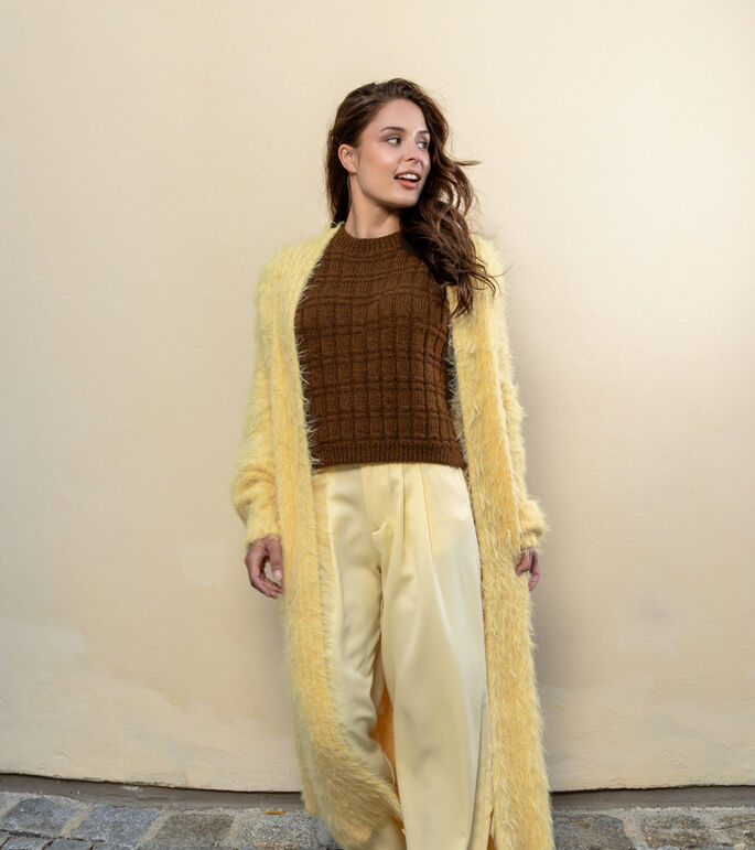 Lana Grossa MANTEAU TOP DOWN Basta