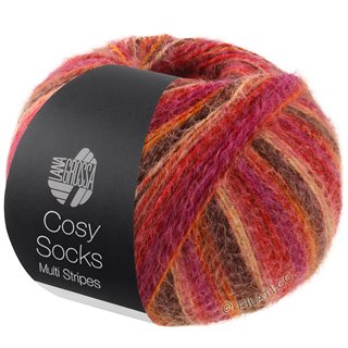 Lana Grossa MEILENWEIT 100g Cosy Socks Multi Stripes