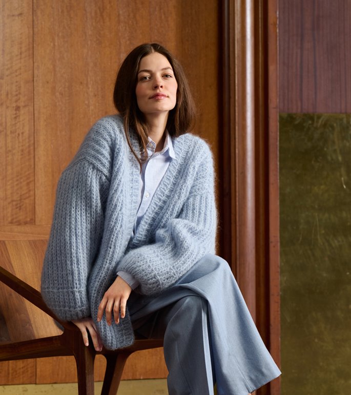 Lana Grossa VESTE Mohair di Gio