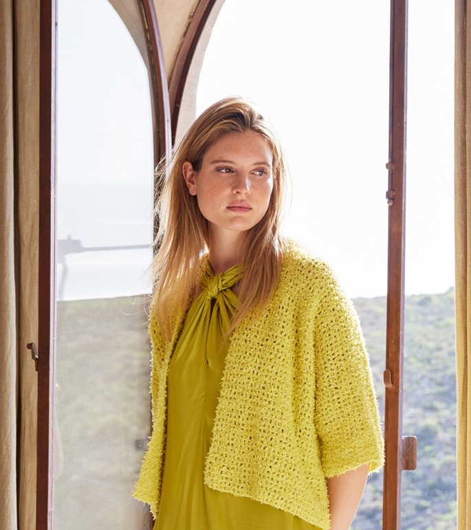 Lana Grossa GILET KIMONO Frizzante