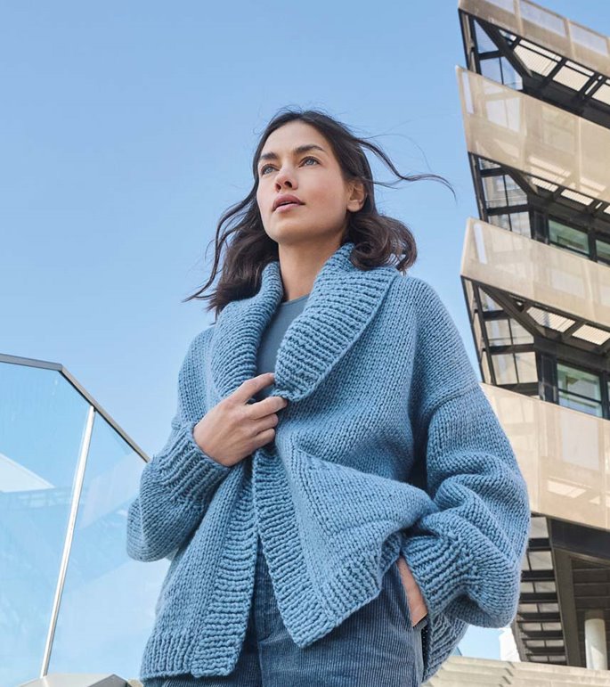 Lana Grossa VESTE Winter Softness