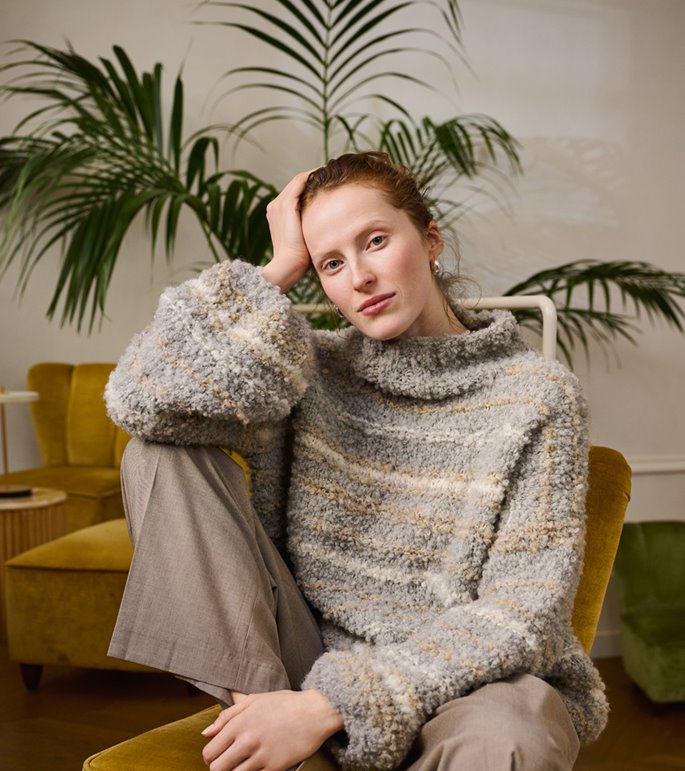 Lana Grossa PULL RAYÉ Orsetto